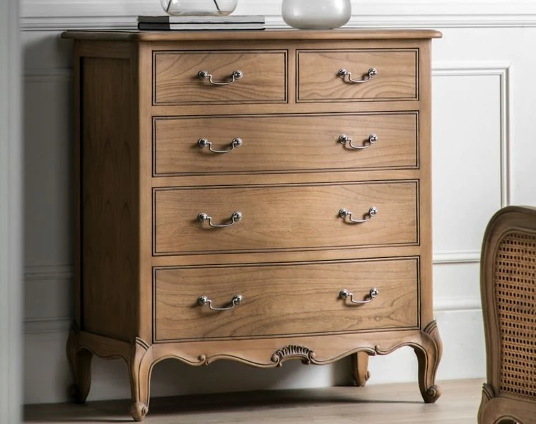 Chic 5 Drawer Chest
